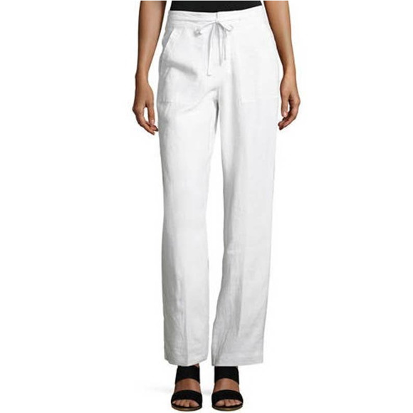 Caslon Pants - CASLON Linen Pants XL Petite NWT White